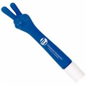 Peace Finger Hand Sign Pen Shaped